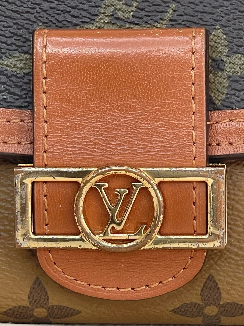 Louis Vuitton Dauphine Compact Wallet with dust bag
